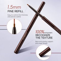 CARSLAN Longlasting Eyeliner Pencil, 12H Longlasting Eyeliners