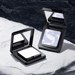 [1.0]CARSLAN Waterproof Face Pressed Powder Compact, 24H Longlasting Oil Control Pressed Setting Powder Talc-Free Makeup, Shine Free, Poreless, Smooth, 8g/0.28Oz