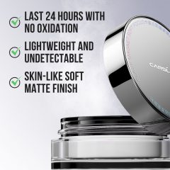 CARSLAN Soft Focus Makeup Powder, 8g/0.28Oz（For Sensitive Skin）