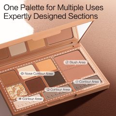 CARSLAN Skily Twinkle Comprehensive Palette,18g/0.63Oz