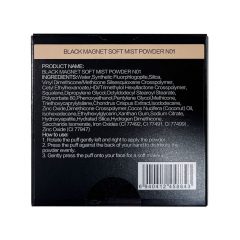 [1.0]CARSLAN Waterproof Face Pressed Powder Compact, 24H Longlasting Oil Control Pressed Setting Powder Talc-Free Makeup, Shine Free, Poreless, Smooth, 8g/0.28Oz