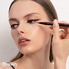 CARSLAN Longlasting Liquid Eyeliner, Waterproof, Smudgeproof, 12H Longwear Eye Liner Pencil