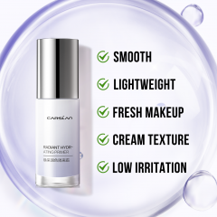 Carslan Face Primer Tone Up Cream, Smoothing Primer with Longlasting Moisturizing, Hydrating, Poreless, Gripping Makeup, 1.05Oz