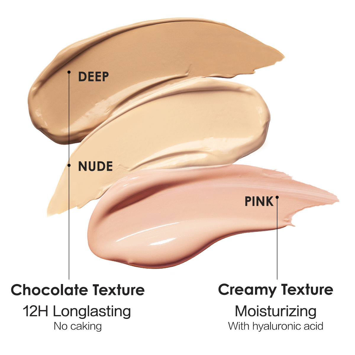 CARSLAN Flexible Tri-Color Concealer, 3 IN 1 Color Correcting Concealer Cream Plate, 12H Longlasting for Blemish, Dark Circles