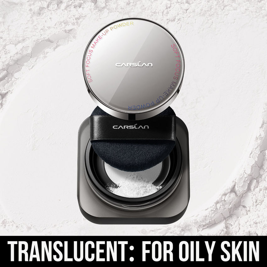 CARSLAN Soft Focus Makeup Powder, 8g/0.28Oz（First Generation）