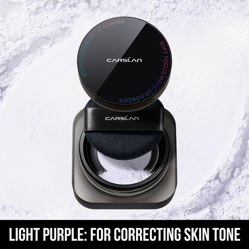 CARSLAN Soft Focus Makeup Powder, 8g/0.28Oz（First Generation）