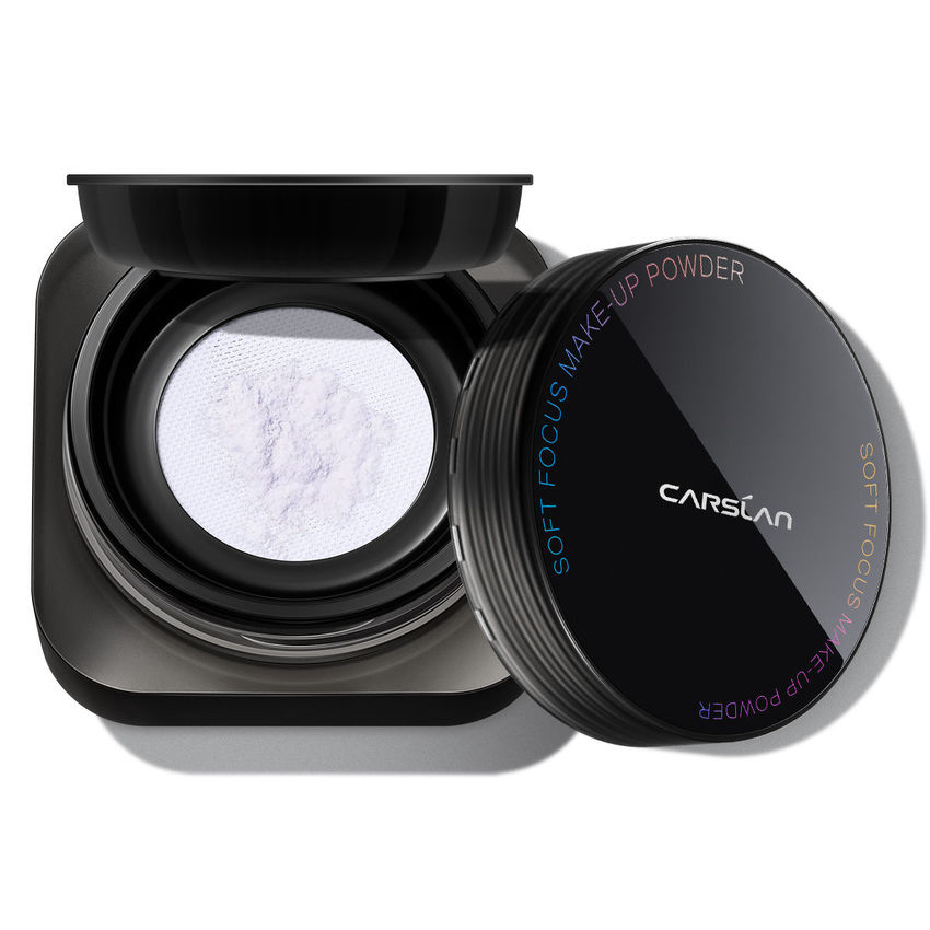 CARSLAN Translucent Powder Loose Setting Powder, Matte, Oil Control, Waterproof, Poreless, 24h Longlasting Face Powder