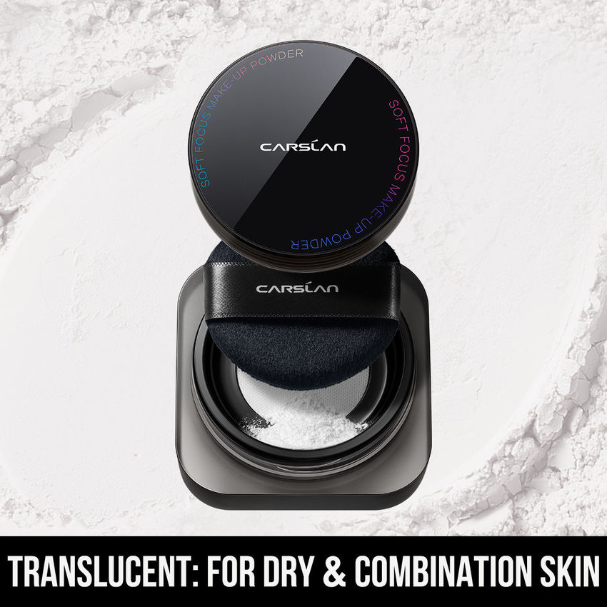 CARSLAN Soft Focus Makeup Powder, 8g/0.28Oz（First Generation）