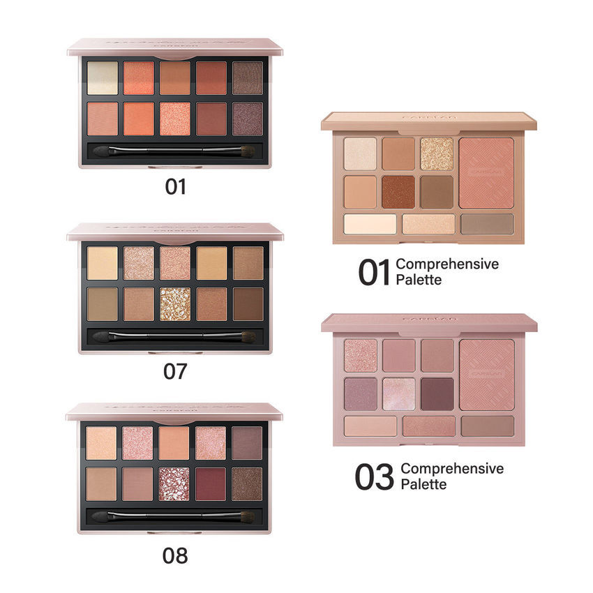 CARSLAN Skily Twinkle Comprehensive Palette,18g/0.63Oz