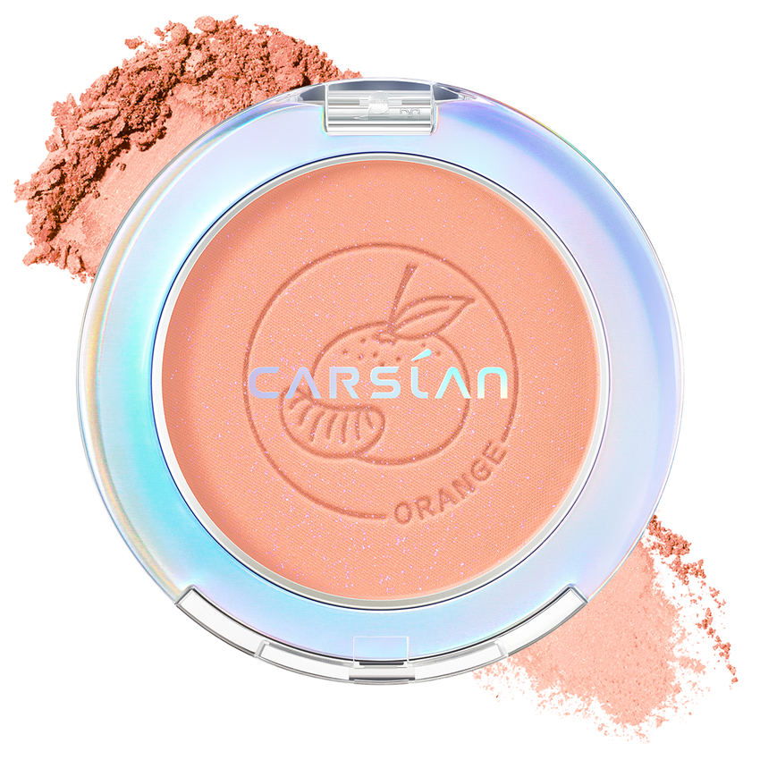 Carslan Face Blush, Powder Blush Makeup, Longlasting Highly Pigmented Face makeup, Smooth, Vegan & Cruelty Free