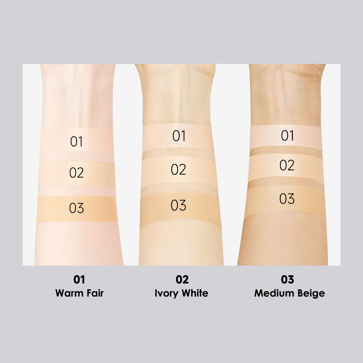 CARSLAN Black Magnet Cushion Foundation - Full Buildable Coverage, Moisturizing, Lightweight, 16H Long-Lasting Glow Looking, Refill Included