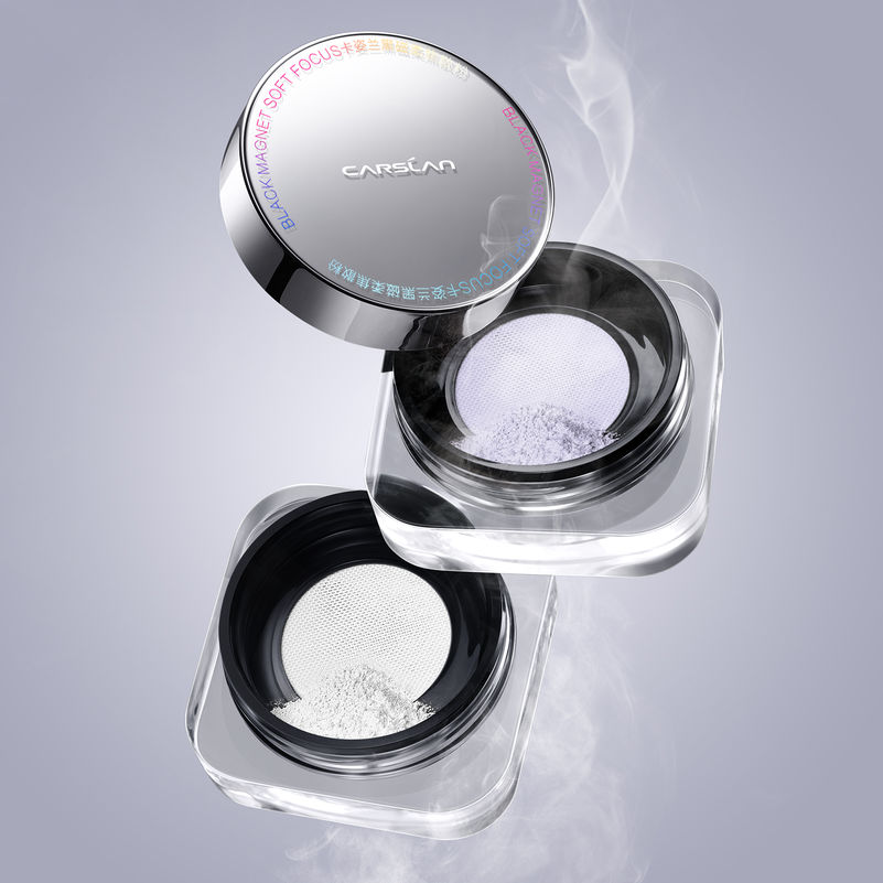 CARSLAN Soft Focus Makeup Powder, 8g/0.28Oz（For Sensitive Skin）
