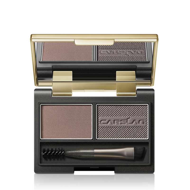 CARSLAN Double Effect Eyebrow Powder, 3g/0.1Oz