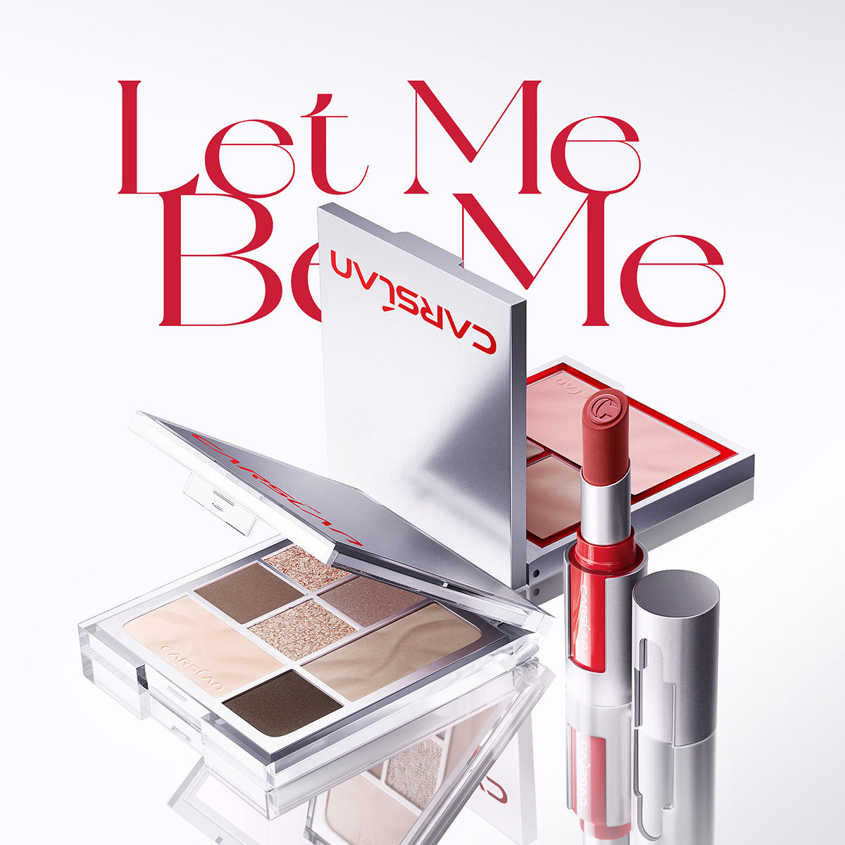 CARSLAN Soft Mist Plumper Cheek Palette, 10.5g/0.37Oz