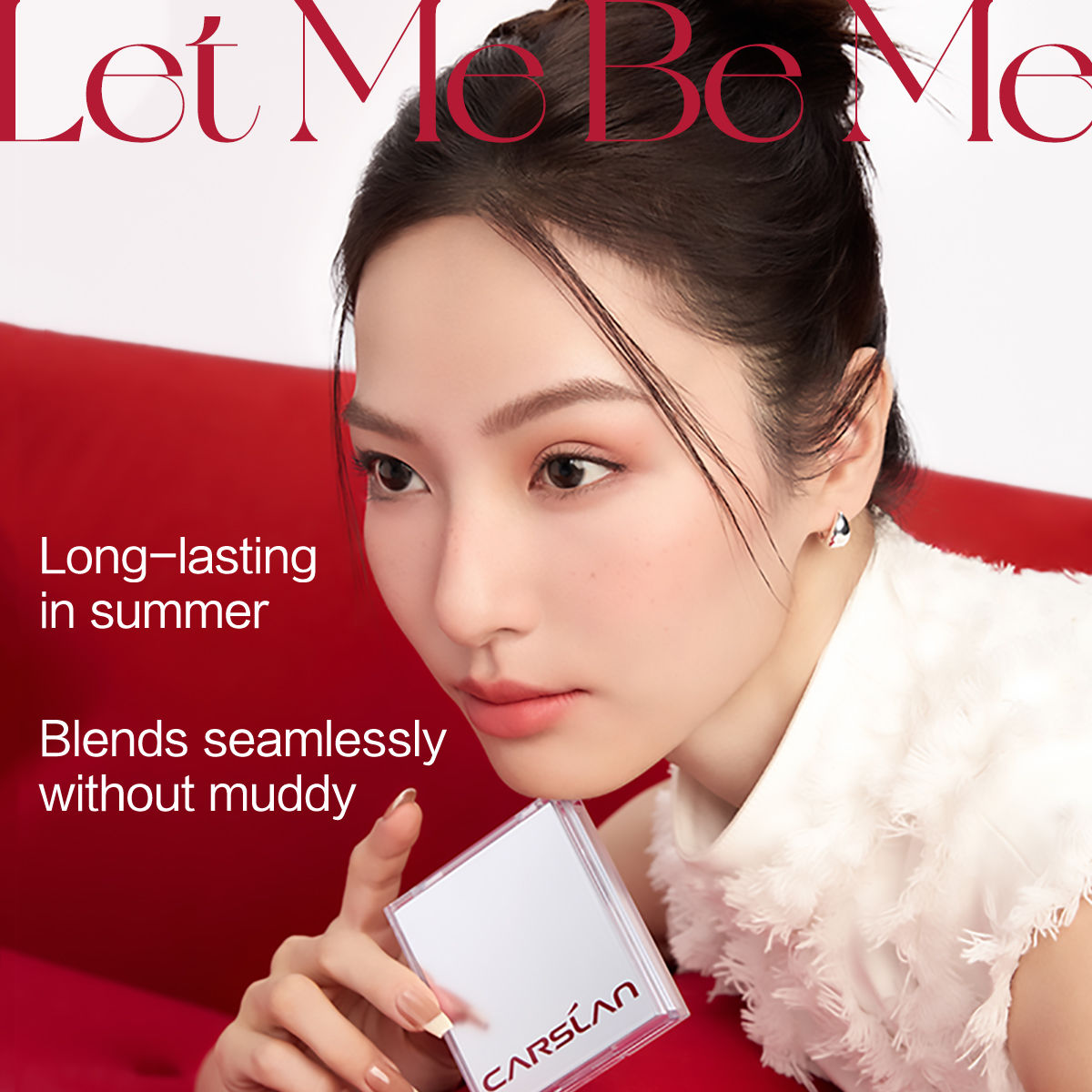 CARSLAN Soft Mist Essence Seven Color Product Name Eyeshadow Palette, 10g/0.35Oz