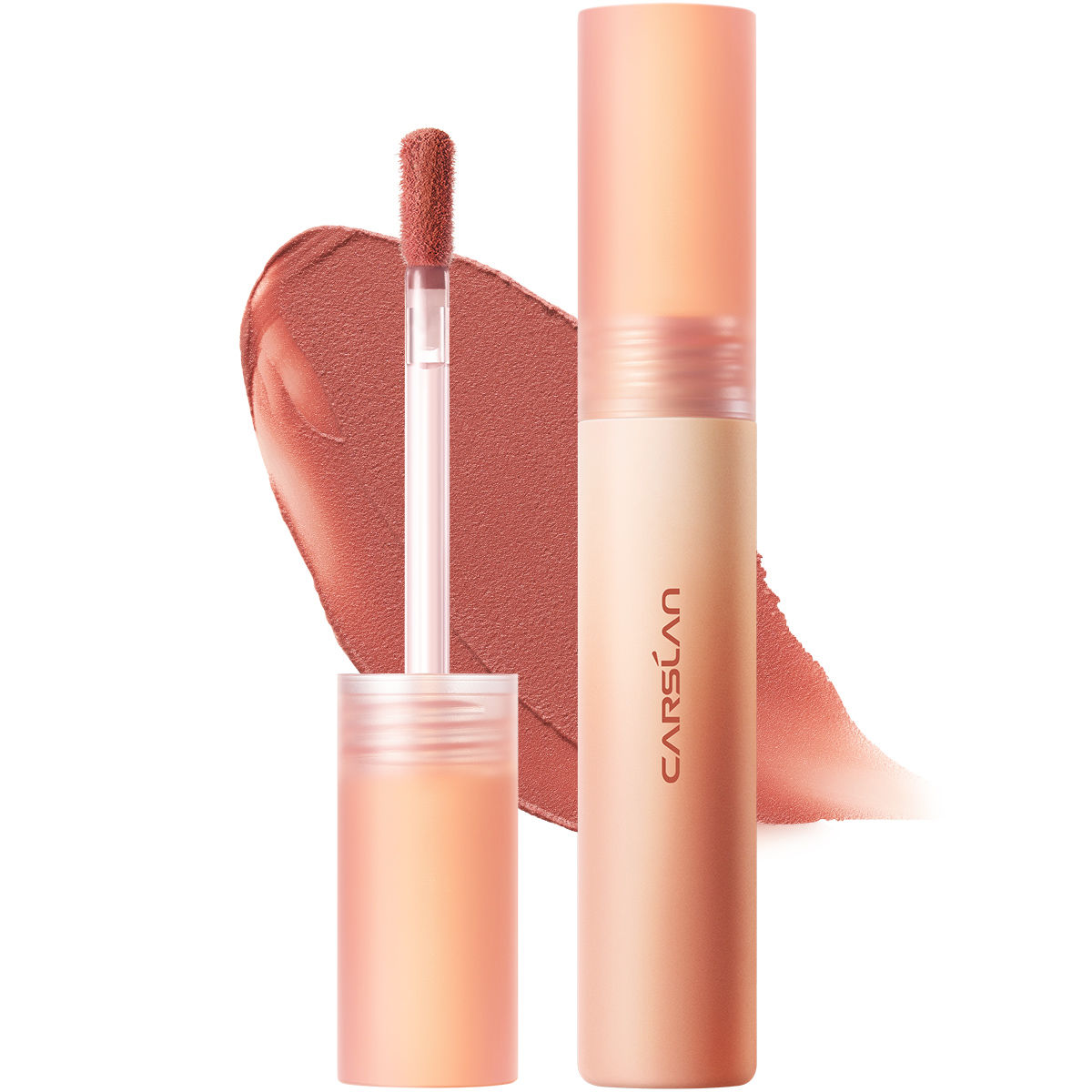 CARSLAN Light And Glutinous Mistiness Lip Mud, 2.5g/0.088Oz