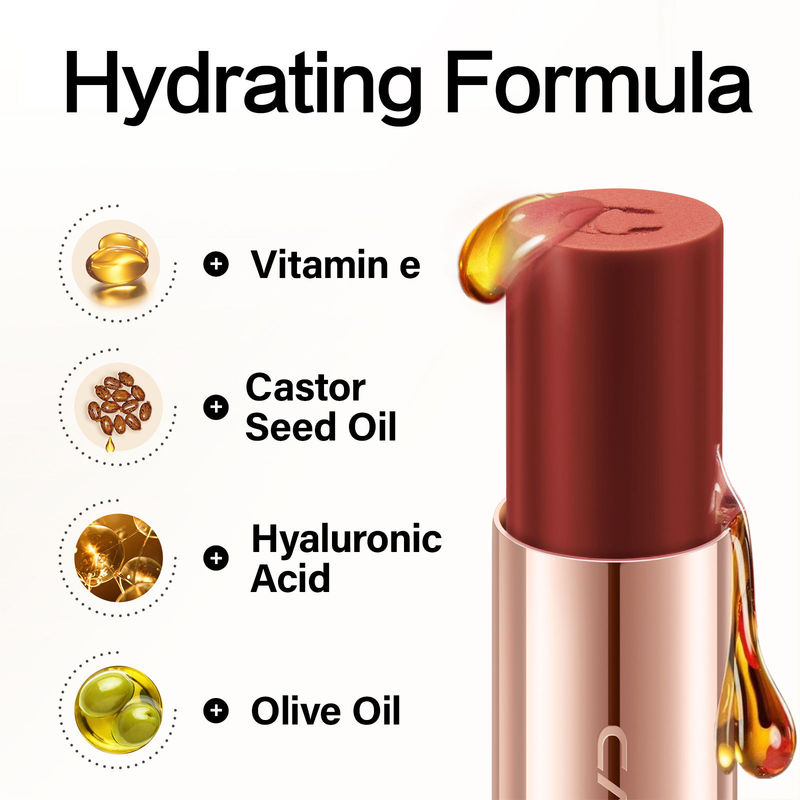 CARSLAN Matte Kissed Lipstick, 3.2g/0.11Oz