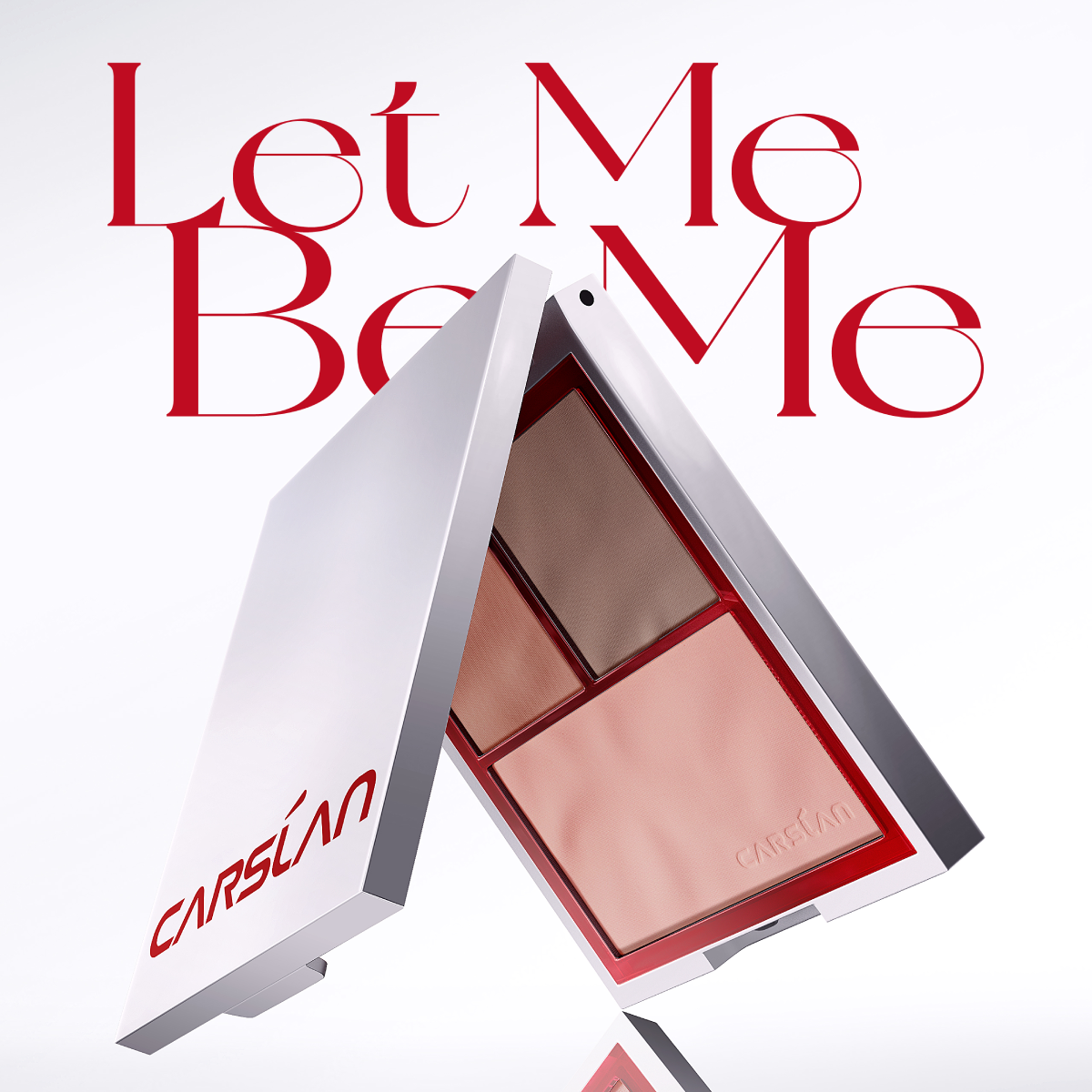 CARSLAN Soft Mist Plumper Cheek Palette, 10.5g/0.37Oz