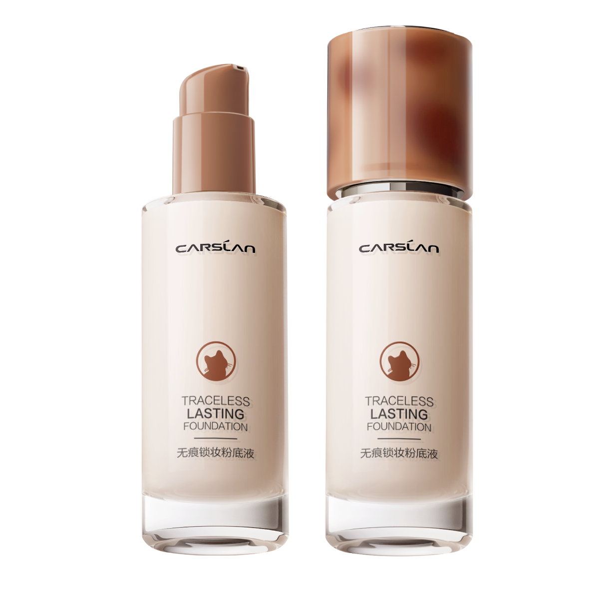 CARSLAN Traceless Lasting Foundation, 30g/1.05Oz