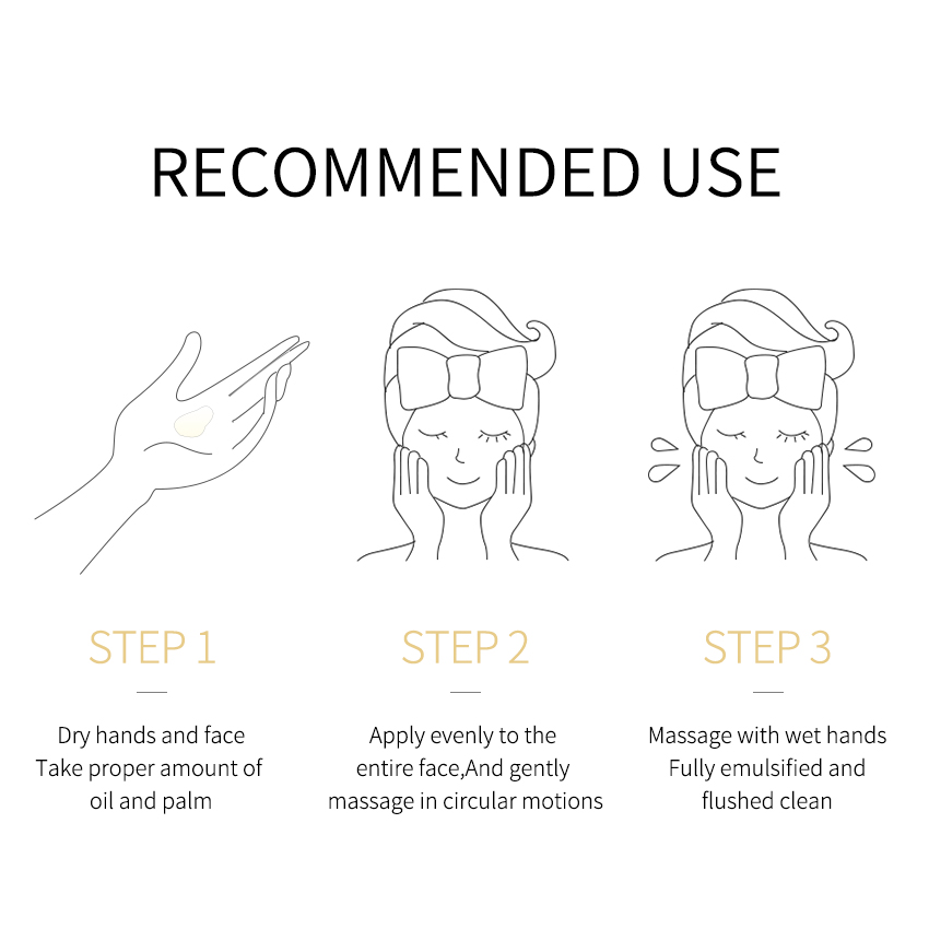 CARSLAN Purifying Cleansing Oil, 120ML/4.06Fl Oz