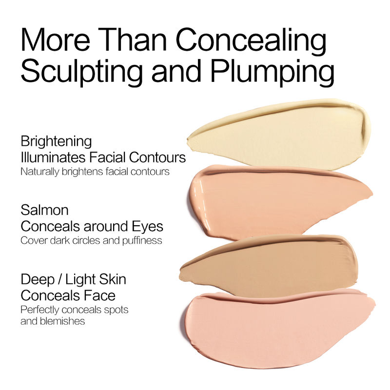 CARSLAN Flexible Tri-Color / Four-Color Concealer, 3g/0.1Oz