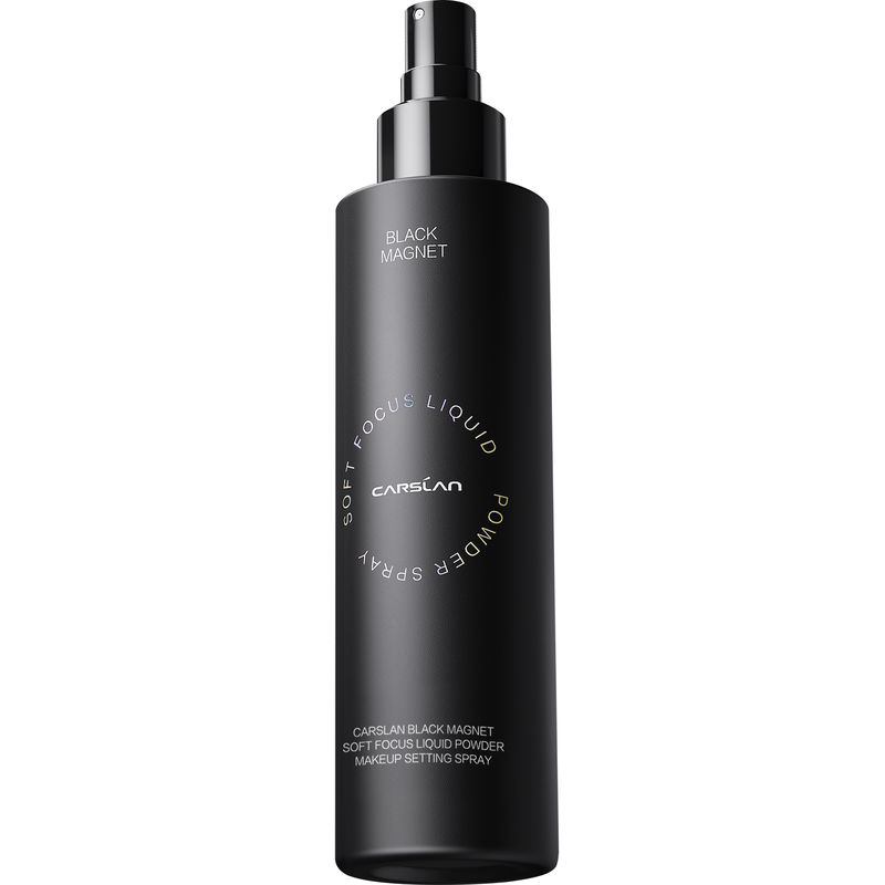 [US Available] CARSLAN Black Magnet Soft Focus Liquid Powder Makeup Setting Spray, 100ml/3.4 Fl.Oz