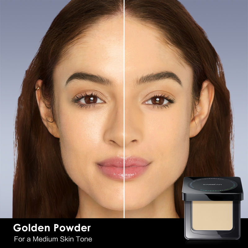 [US Warehouse | Free Shipping] [1.0]CARSLAN Black Magnet Soft Mist Powder, 8g/0.28Oz