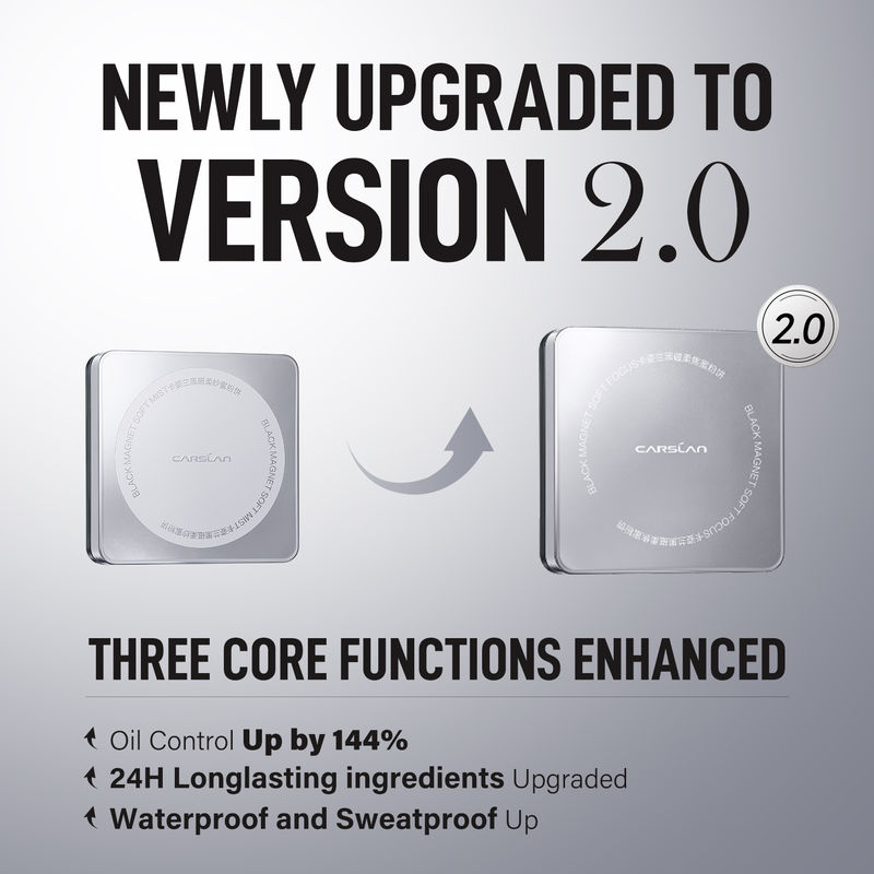 [2.0]CARSLAN Black Magnet Soft Focus Powder, 8g/0.28Oz