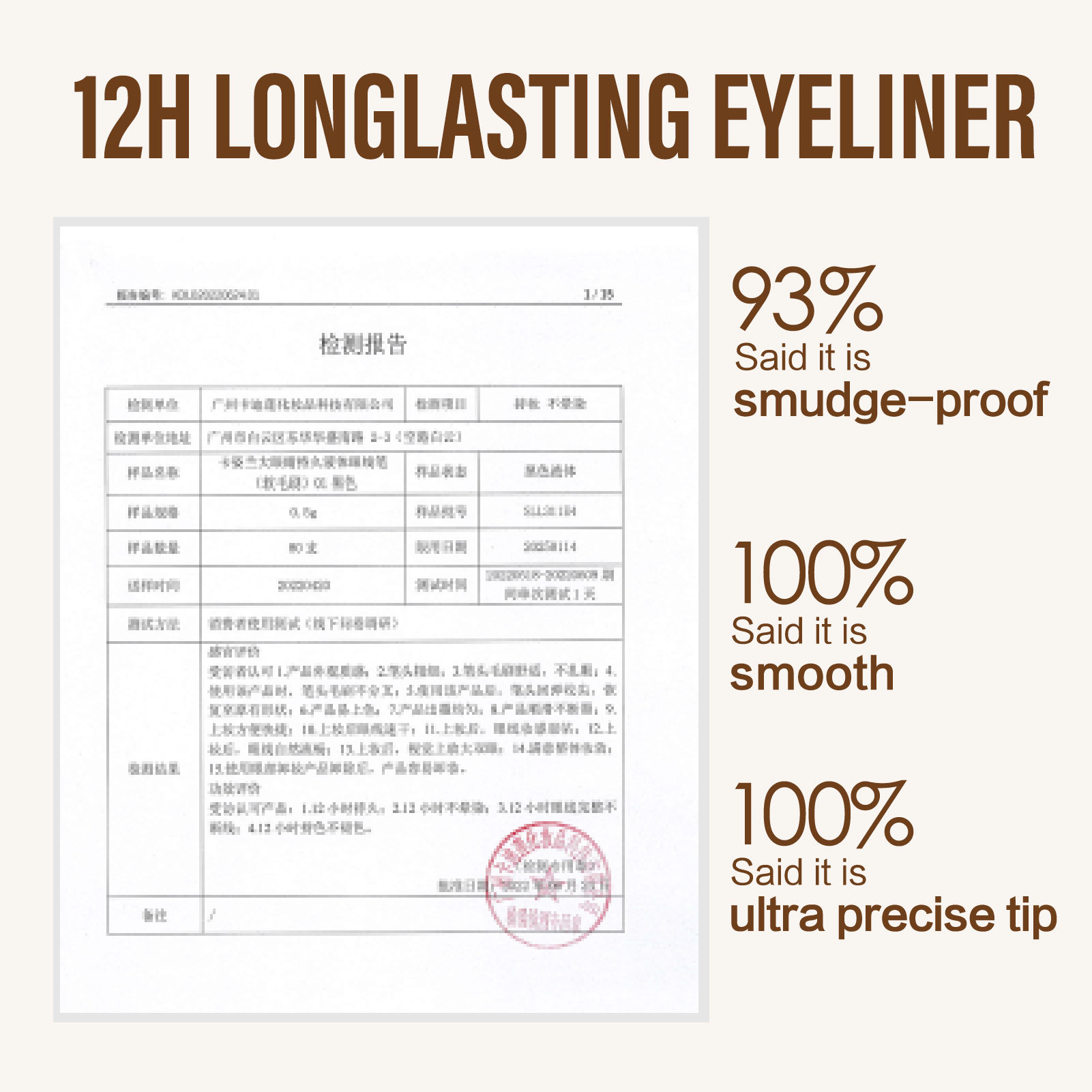 [US Warehouse | Free Shipping] CARSLAN Liquid Eyeliner, Black Eyeliner Liquid Liner, 12H Longlasting Eyeliners, Waterproof & Smudgeproof High Pigmented Eyeliners for Eye Makeup