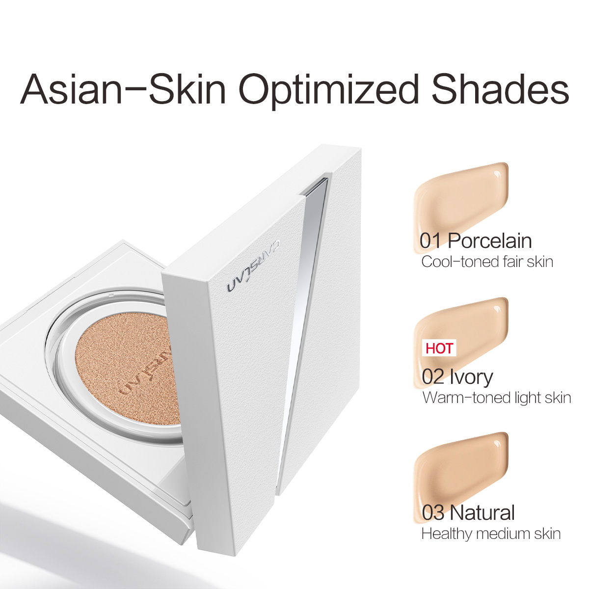 Carslan Cloud Touch Soft Focus Sunscreen Air Cushion Cream, 14g/0.49 Oz