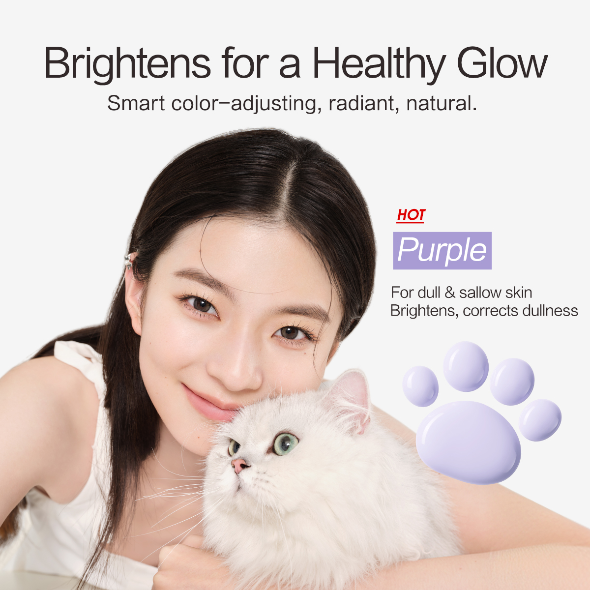 Carslan Mositure Sunscreen Lotion SPF50+ PA+++ Hydrating Smooth Brighten Natural Mutitasker Tinted Cream 35g