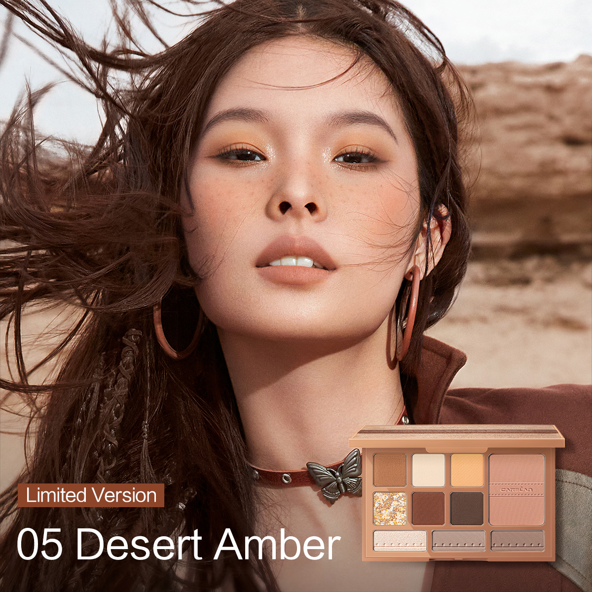 CARSLAN Skily Twinkle Comprehensive Palette,18g/0.63Oz