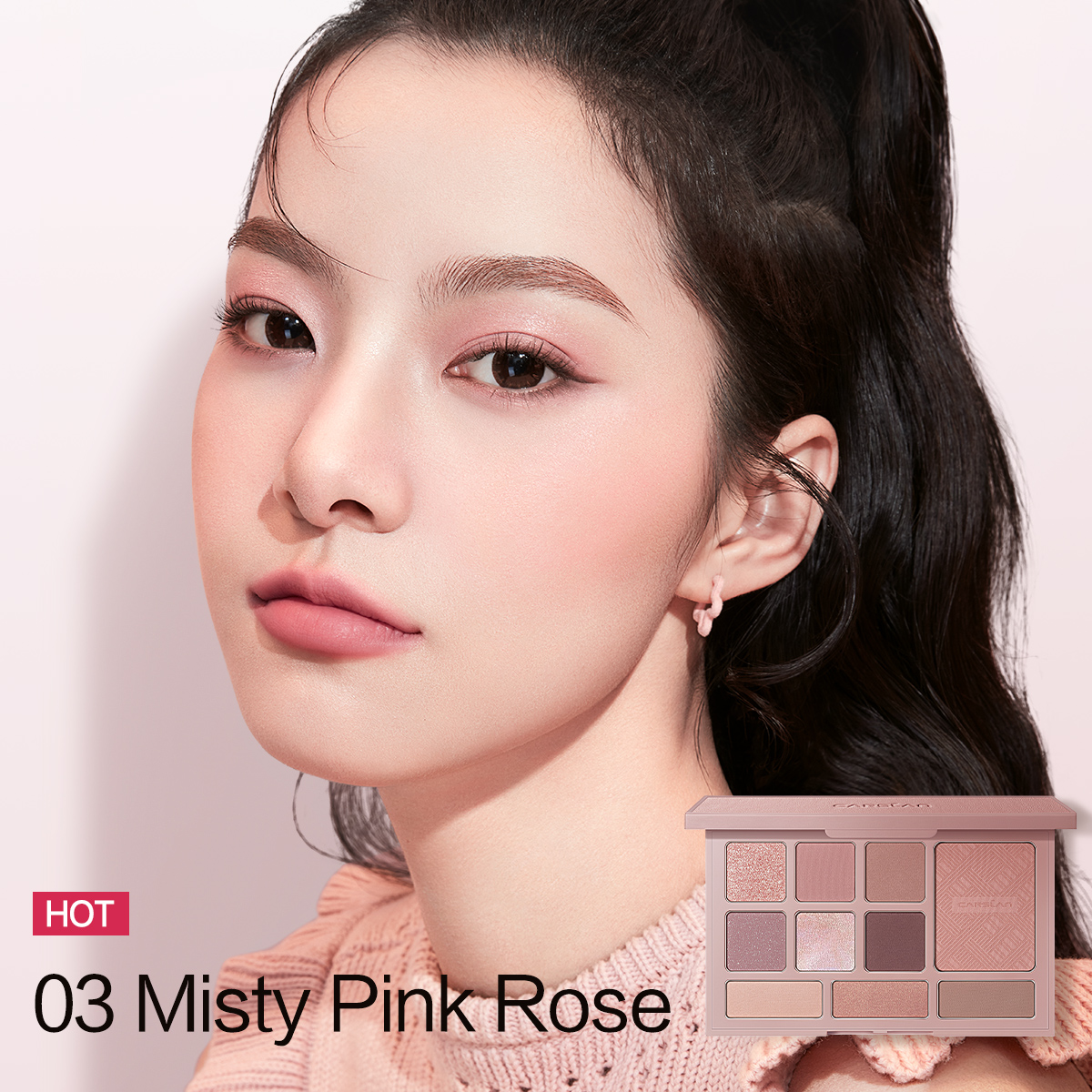 CARSLAN Skily Twinkle Comprehensive Palette,18g/0.63Oz