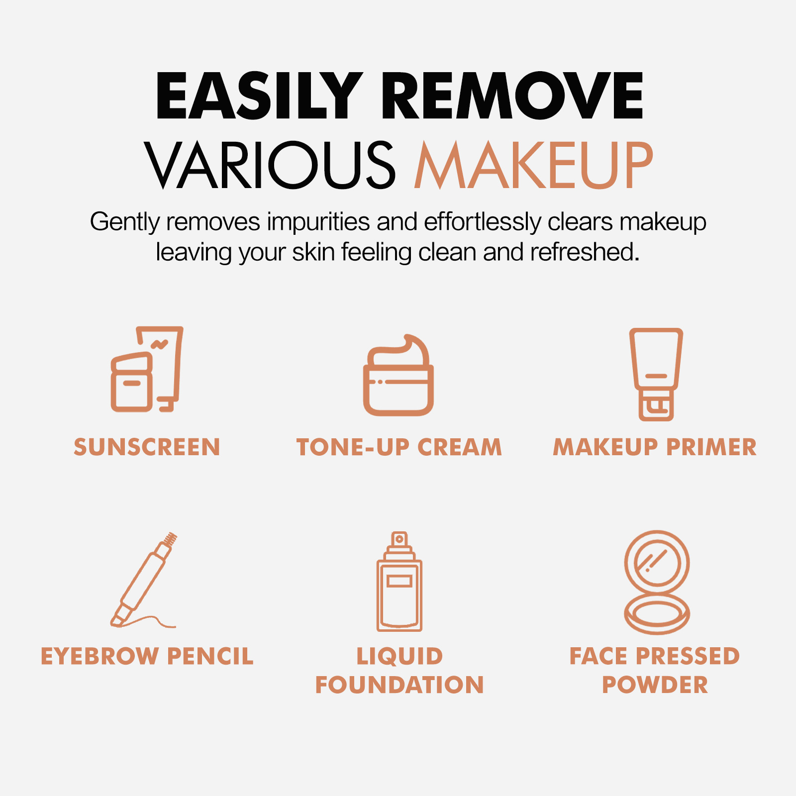 CARSLAN Soothing Cleansing Mousse, 2-in-1 Makeup Remover and Face Wash, Amino Acid Cleanser, Gentle Hydrating Foam, No Tightness, No Redness, Moisturizing Facial Cleanser, Sensitive Skin Friendly, Top-tier Fragrance, 100ml / 50ml