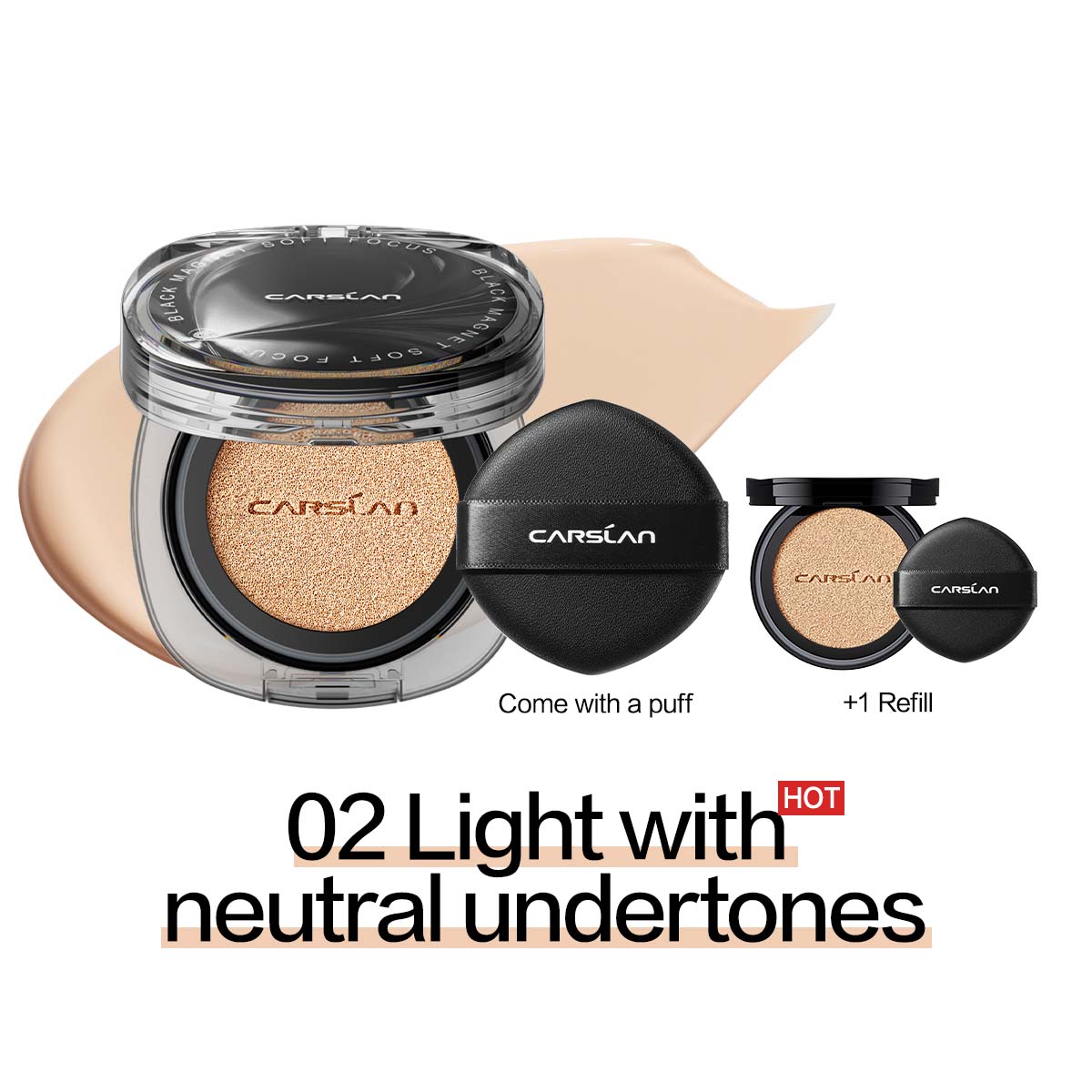 02.Light with neutral undertones (Refill Included)